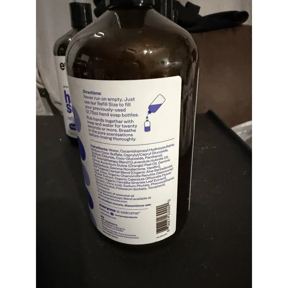 2-Count,Everyone Hand Soap Refill Size Lavender + Coconut 32 oz. each